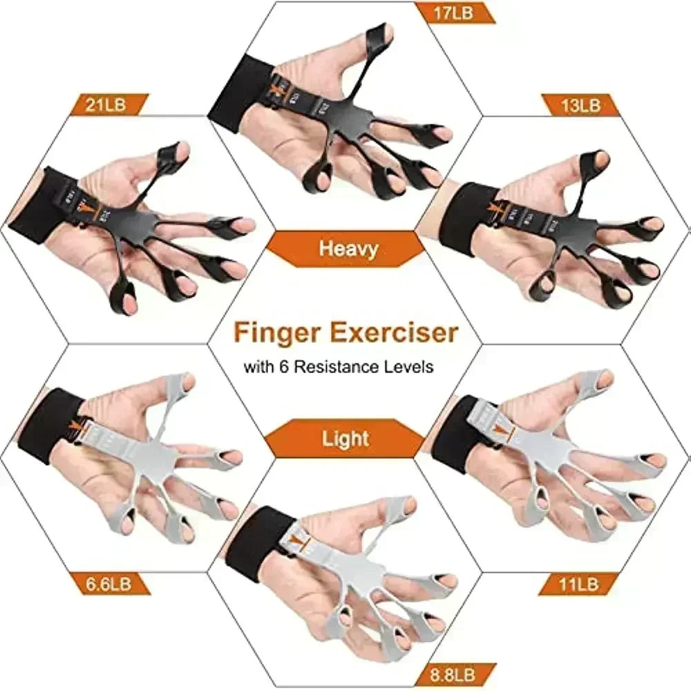Finger Grip & Flex! Hand Strengthener & Stretcher