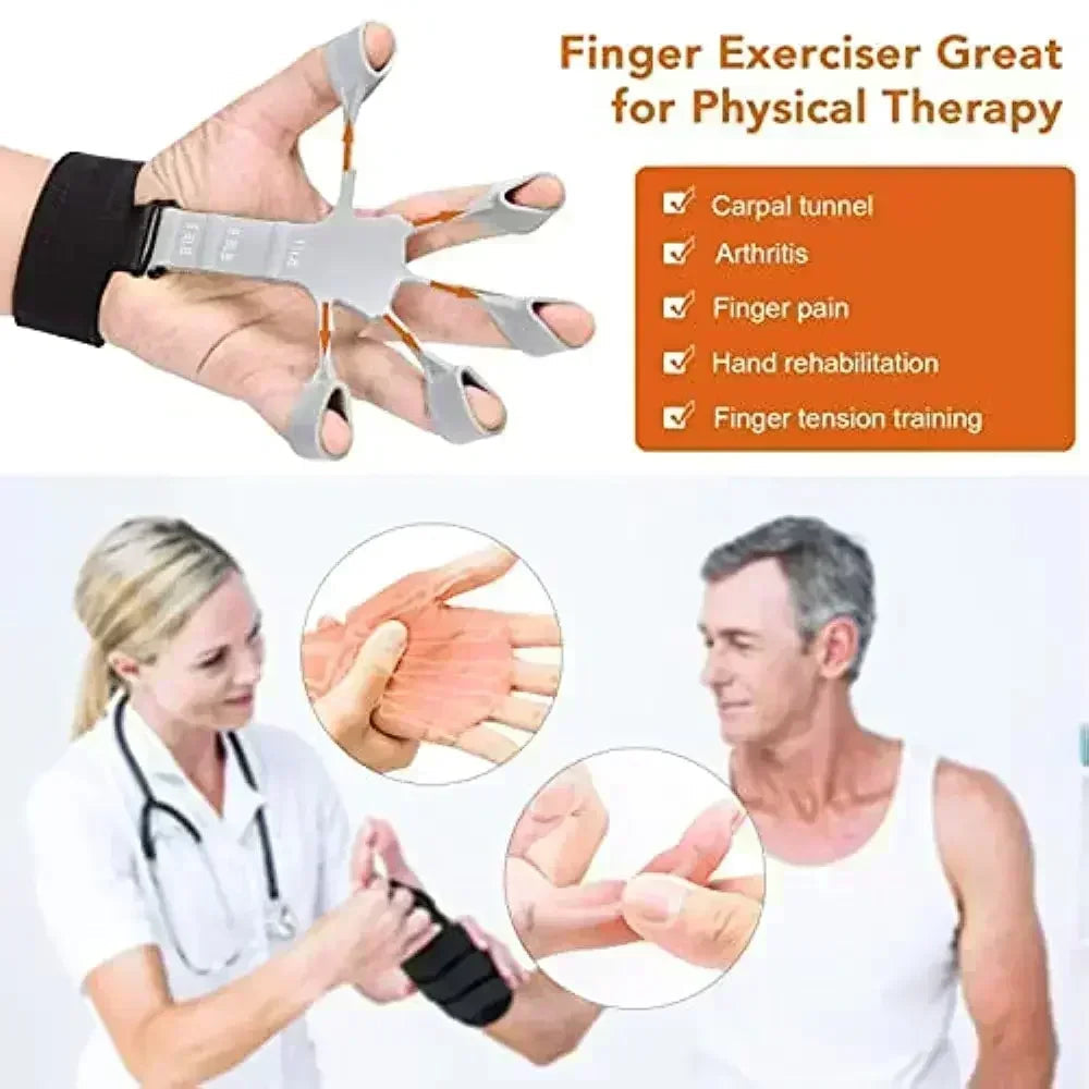 Finger Grip & Flex! Hand Strengthener & Stretcher