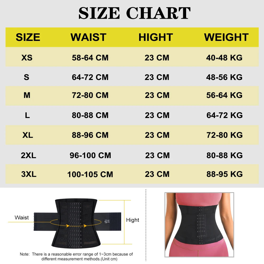 Waist Cincher Trainer Slimming Belt