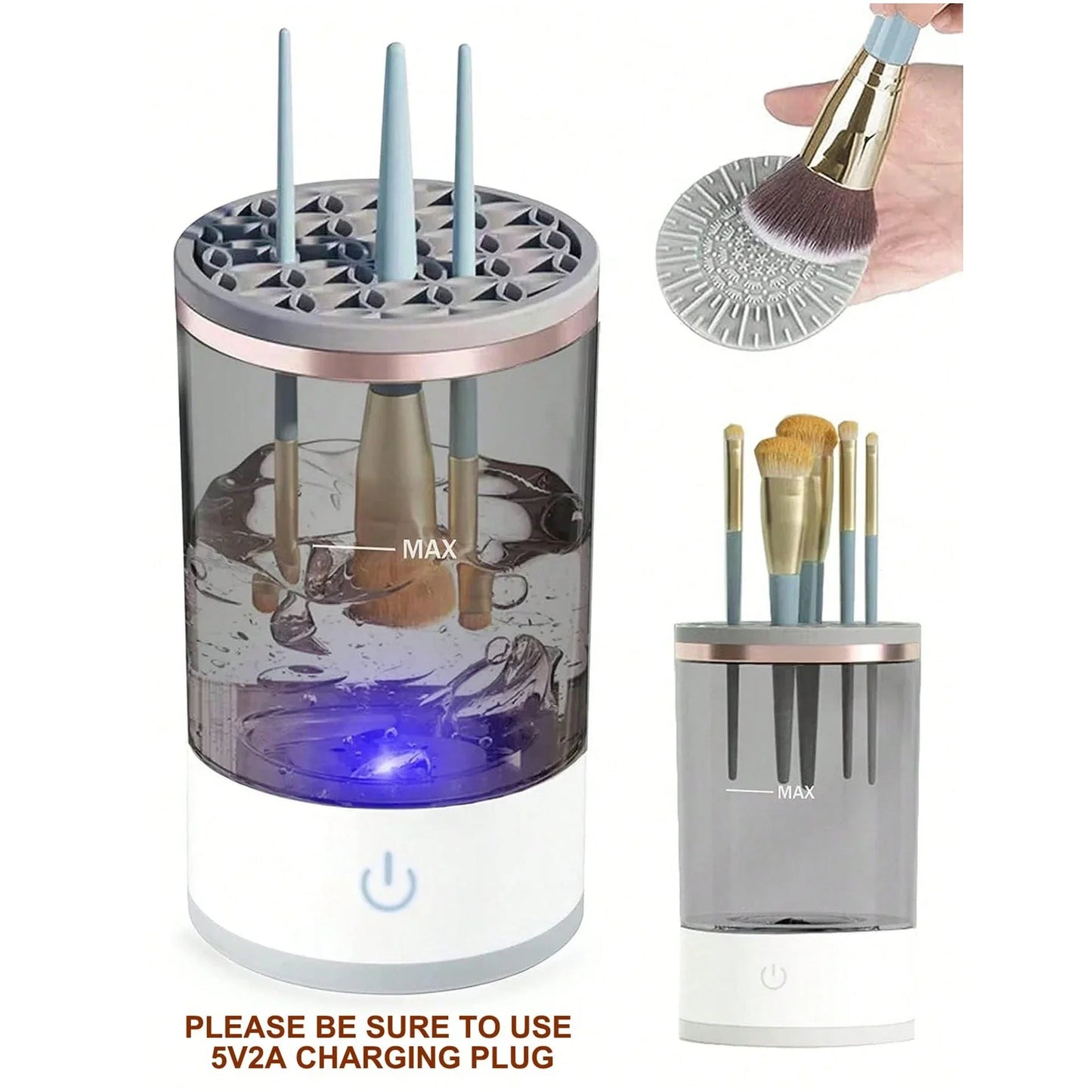 Makeup Brush Cleaner and Drying Stand