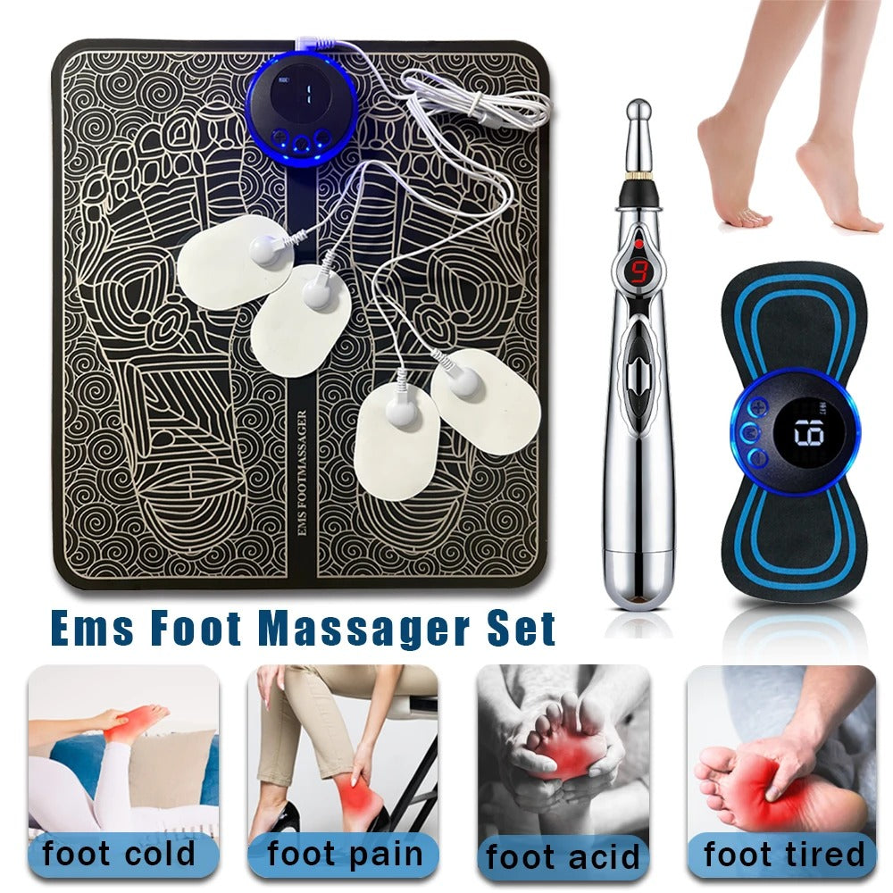 EMS Foot Massager Pad - Muscle Stimulation